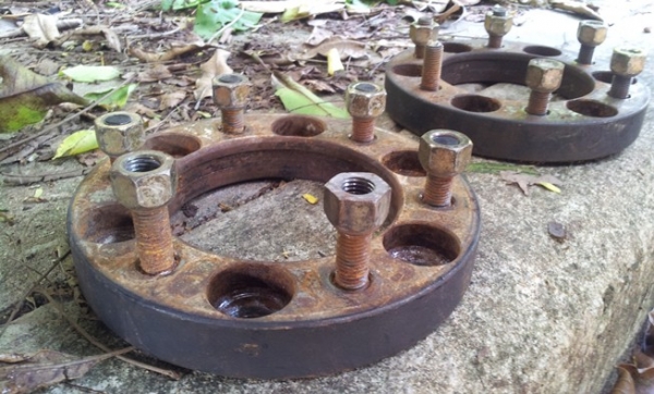 สเปเซอ 1 นิ้ว งานเหล็ก 6 ออก 6