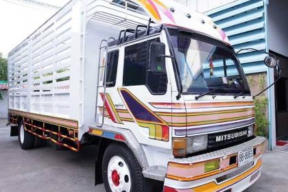 ขายรถบรรทุก6ล้อยาว 7ม. มิซูบิชิ ฟูโซ่ 160แรง ประหยัด ต่อรองได้ครับ
