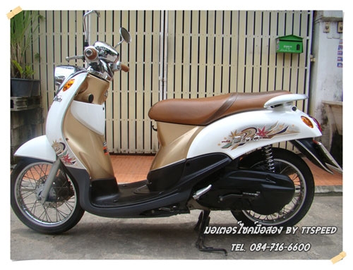 Fino ท่อมีอาร์ม รถบ้านเดิมสนิทจดปี 53 เล่มพร้อมโอน