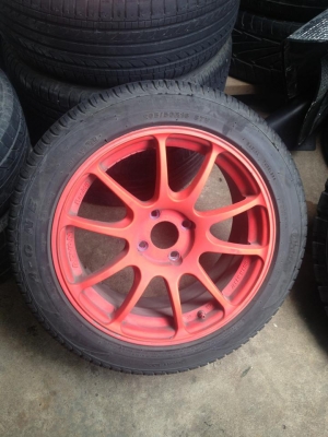 ขายล้อAdvan RZ ขอบ16กว้าง7พร้อมยางปี12 1ชุดถูกๆ 9000-