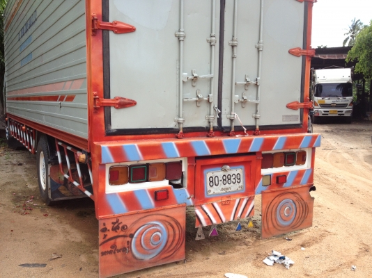 ขาย FF3H ตู้แห้ง เครื่อง H07D 195แรง ตู้แห้ง รถสวยมากๆ ตามรูป