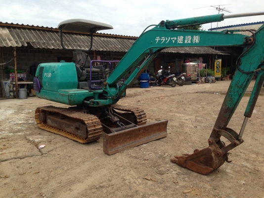 ขายรถแบ็คโคร KOMATSU PC 30-7 รถสวย สภาพดี เก่านอก 1 ปี