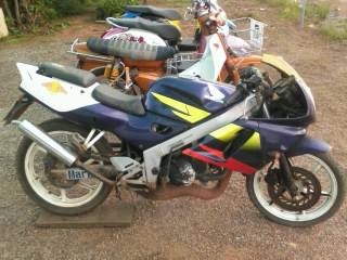 NSR 150 ทะเบียนขาด54  เล่มพร้อมเดิมทั้งคัน