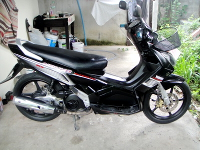 ขาย nouvo mx สวยๆล้อแม็ก สีดำดุ ปี49