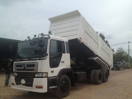 พร้อมใช้งานรถสมบูรณ์ 10 ล้อ HINO PROFIA เครื่อง P11C 320 แรงม้ากระบะดั้มดิน 6 เมตร รถสวยมากพร้อมเล่ม