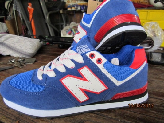 ขาย newbalance แดง-น้ำเงิน no..40 (ใหม่)
