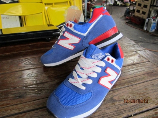ขาย newbalance แดง-น้ำเงิน no..40 (ใหม่)