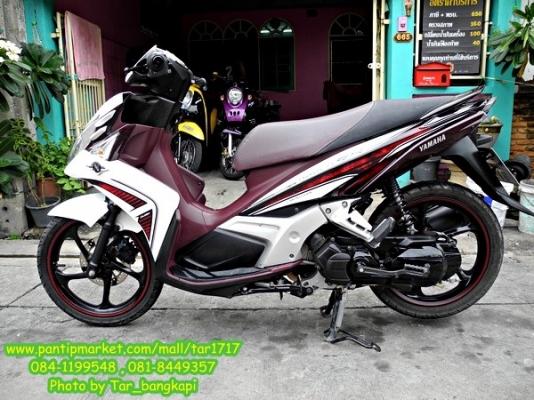 คันนี้..โปรโมชั่น (รถบ้าน) NOUVO SX 125 I ล้อแม็ก รุ่น TOP วิ่ง 5,000 โล ราคา 38,500 บาท