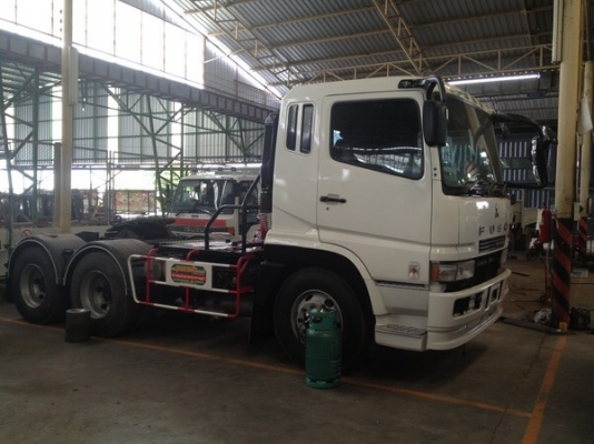 ขาย 10 ล้อหัวลาก MITSUBISHI FUSO SUPERGREAT เครื่อง 6M70 380แรงม้าเครื่องแรง