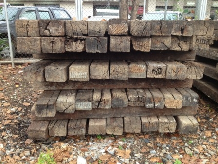 ขายไม้หมอนรถไฟ จำนวนมาก ราคาถูก