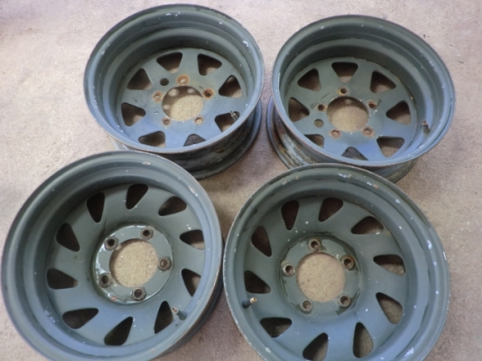 ขายล้อกระทะเหล็ก 5 รู ขอบ 15