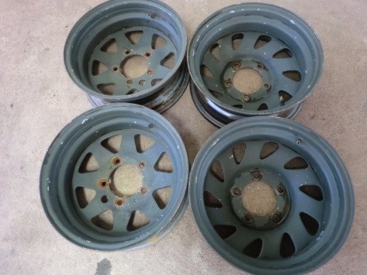 ขายล้อกระทะเหล็ก 5 รู ขอบ 15