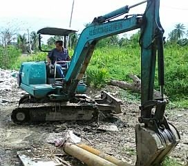 ขายรถแบ็คโฮ komatsu pc 30 - 7 เครื่องเดิม ปั๊มเดิม ช่วงล่างดี เอกสารสัญญาซื้อขาย