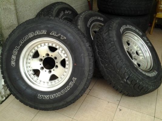 ล้อ Deerfield ญีุ่ปุ่นแท้สำหรับชาวออฟโรดครับ สองชิ้นแท้ครับ