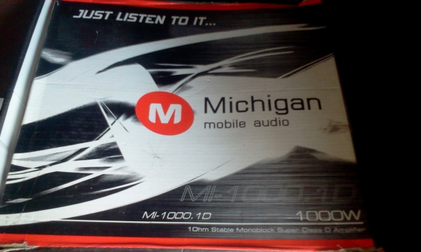 ขาย เอ็ม มิชิแกน 1000w.1ตัวไม่เล็กไม่ใหญ่กำรังดีของ USA แท้คับ