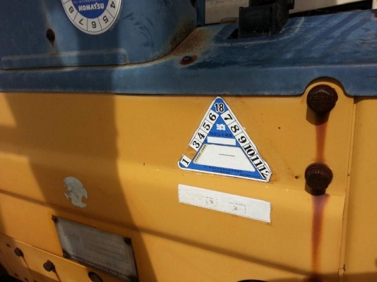 KOMATSU 1.5 ตัน  FD15-15  รถเก่าญี่ปุ่น