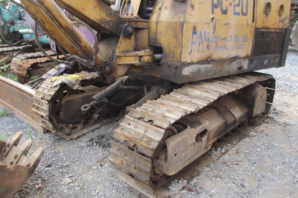 มี VDO โล็ะไปเลยครับ KOMATSU PC 20-1