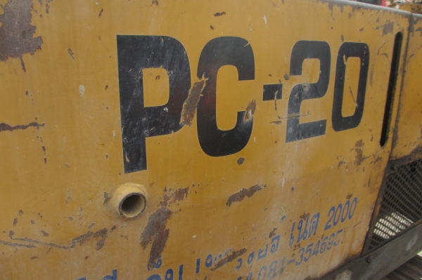 มี VDO โล็ะไปเลยครับ KOMATSU PC 20-1