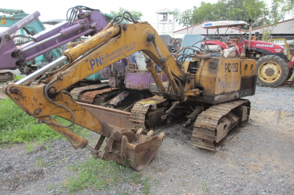 มี VDO โล็ะไปเลยครับ KOMATSU PC 20-1