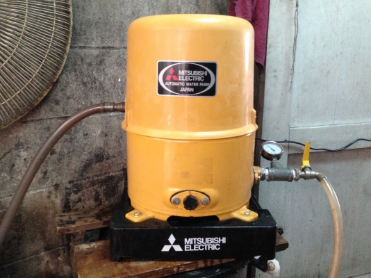 ขายปั้มน้ำอัตโนมัติ mitsubishi 150 W สภาพสวย พร้อมใช้งาน รับประกันคุณภาพ ดูประวัติการขายผมได้ครับ
