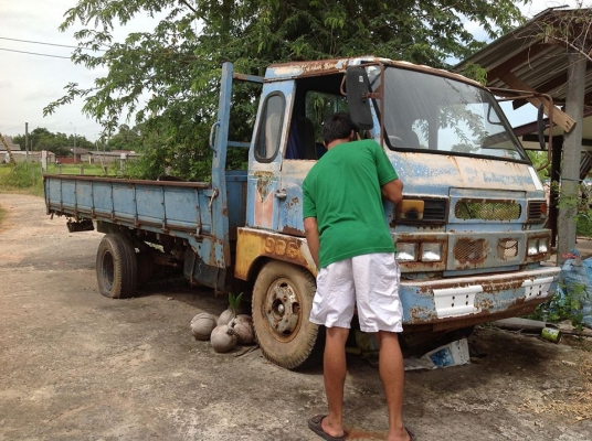 ขายรถเกษตร 6 ล้อ Isuzu 85 แรง วางหัว อีแต๋น