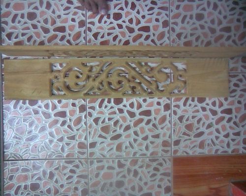 ไม้สักฉลุลาย