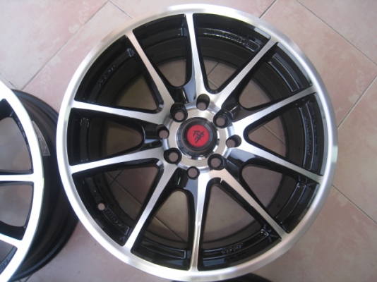 ขายล้อแม็ก Lenso samurai sc-01 16"x7" et40 4รู100/114.3 มือสอง ล้อลอกหน้าเคลือบใหม่ ไม่มีซ่อม ไม่มีดุ้งครับ  สนใจติดต่อเล็กคลองสามครับ (081-3747940)