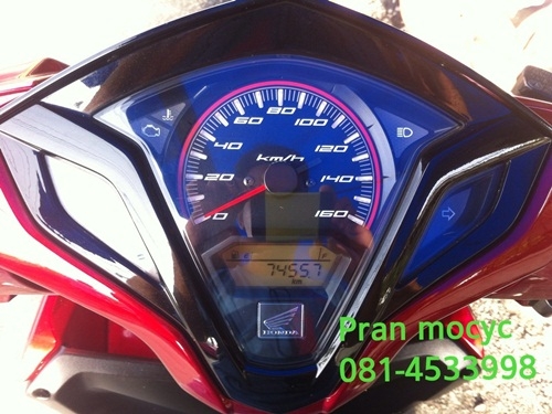 ขายHONDA click สีดำเเดง ปี2555 ขายHONDA click สีดำเเดง ปี2555