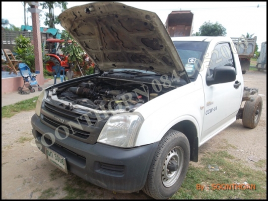 ขายด่วน รถกระบะ ISUZU, 2.5 SPARK โฉม D-MAX ปี 2003 (หัวคัซซี) รถพร้อมใช้ ราคาสุดคุ้ม