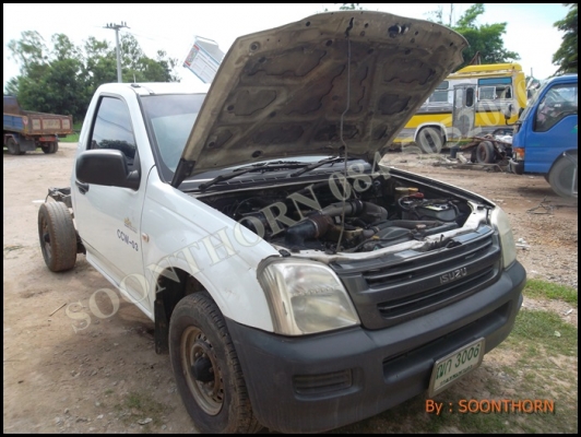 ขายด่วน รถกระบะ ISUZU, 2.5 SPARK โฉม D-MAX ปี 2003 (หัวคัซซี) รถพร้อมใช้ ราคาสุดคุ้ม