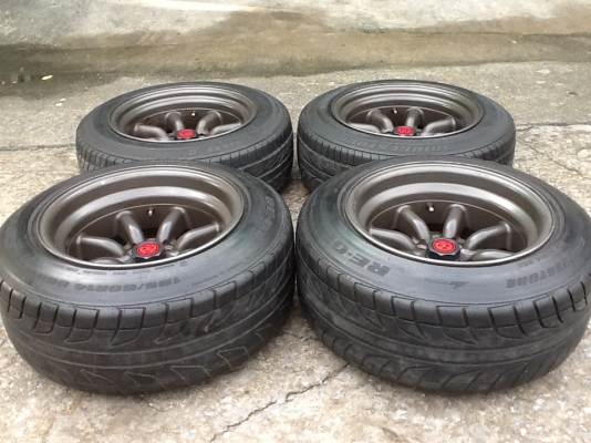 "ล้อแท้ๆWATANABE-หน้า7.5-TYPE.A-หลัง8.5-TYPE.R"