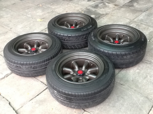 "ล้อแท้ๆWATANABE-หน้า7.5-TYPE.A-หลัง8.5-TYPE.R"