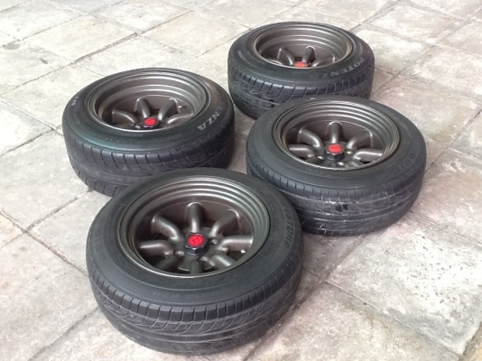 "ล้อแท้ๆWATANABE-หน้า7.5-TYPE.A-หลัง8.5-TYPE.R"