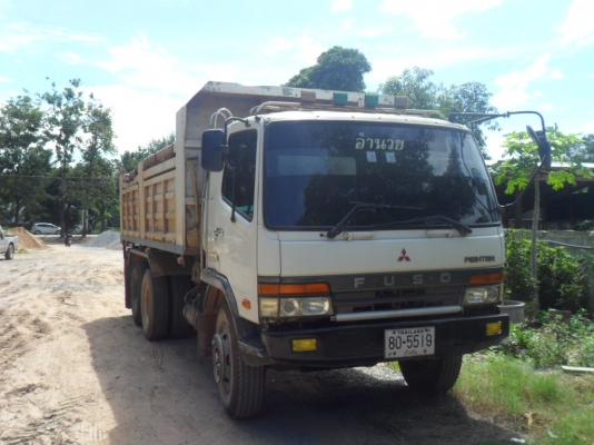 MITSUBISHI MMTFN527M ETC 225 (ยูโรวัน) แรงม้า 2 เพลา ดัมพ์ มีระบบลากจูง