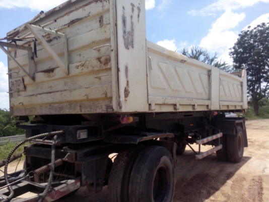 ขายรถฮีโนเม็กก้า320ปี48แม่ลูกดั้มสามมิตรลอนเฉียง