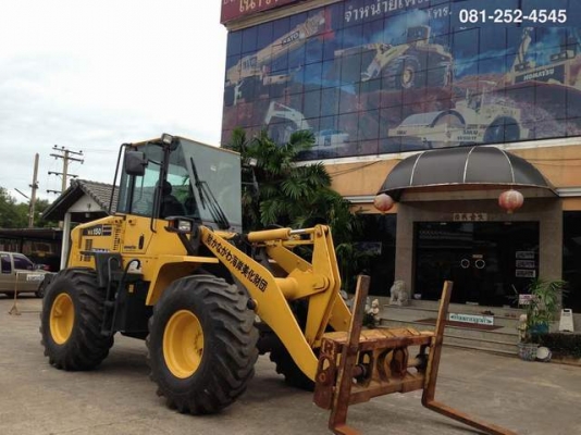 รถตักล้อยางมือสอง Wheel Loader นำเข้าจากญี่ปุ่น