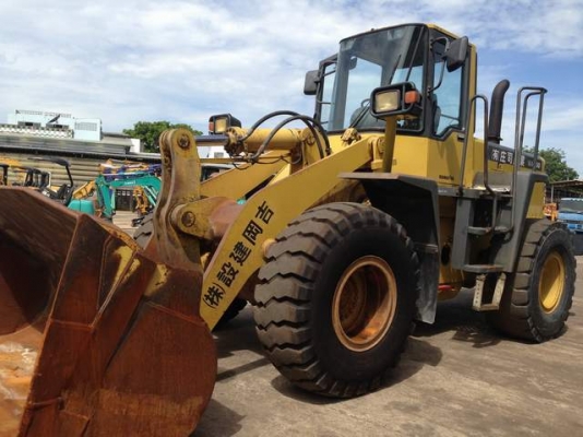 รถตักล้อยางมือสอง Wheel Loader นำเข้าจากญี่ปุ่น