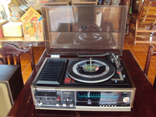 ขายชุดเครื่องเล่นแผ่นเสียง SONY