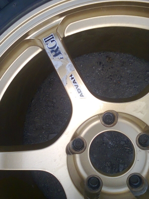 ขายล้อ RG2พร้อมยางชุดละ9500