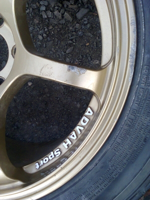 ขายล้อ RG2พร้อมยางชุดละ9500