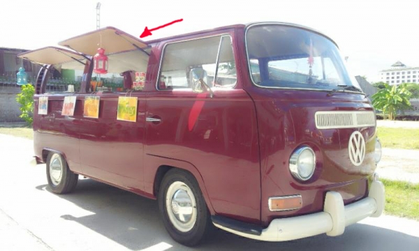 ขายหน้าต่างบาร์ และชุดตู้ในรถ