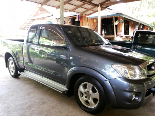 ขายกระบะโตโยต้าวีโก้ toyota vigo smartcab ตัว G เครื่อง 2.5 สีเทาดำ ปี2008