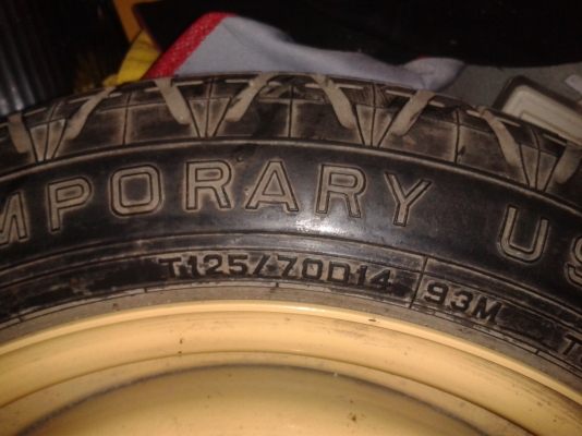 ล้ออะไหล่ขอบ14/4 4รู100