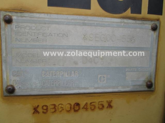 รถดันดิน Caterpillar D4C Series II เครื่องจักรมือสองในประเทศ สภาพพร้อมใช้ เอกสารพร้อมโอน 081-981-9339 บุ๋ม