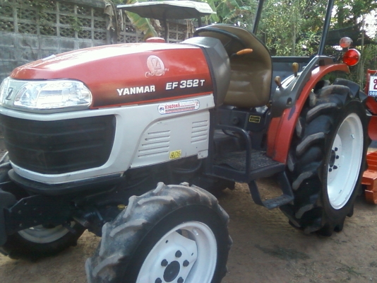 ขายรถไถ YANMAR EF352T ขนาด 35แรง 2เพลา พร้อมตัดหญ้า 1.2 ม.ใหม่