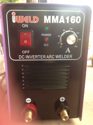 ขายตู้เช่ือมIverter ยี่ห้อ Iweld by welpro รุ่น MMA 160