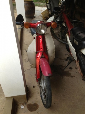 ขายรถ Honda C50 ถังแยก รถประมูลเทศบาล  มีเอกสารประมูลพร้อมจดทะเบียนใหม่