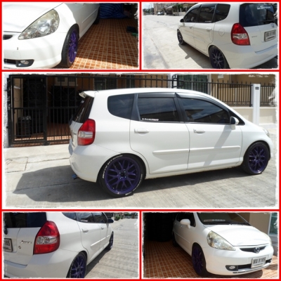 แม็ก18"4รู100 ลาย S038 Mesh กว้าง7" ทำสีใหม่(ม่วง),เช็คสภาพดัด คด ดุ้ง ให้เรียบร้อย ยกชุด12,900บ.(เอายาง+3,000)