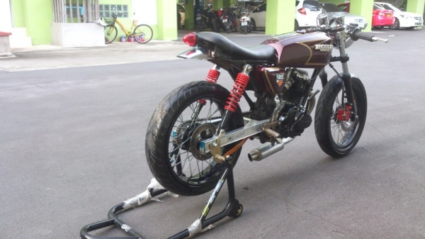 ขายHONDA JX110 Cafe Racer  หล่อๆล้อโต เล่มทบ.แท้