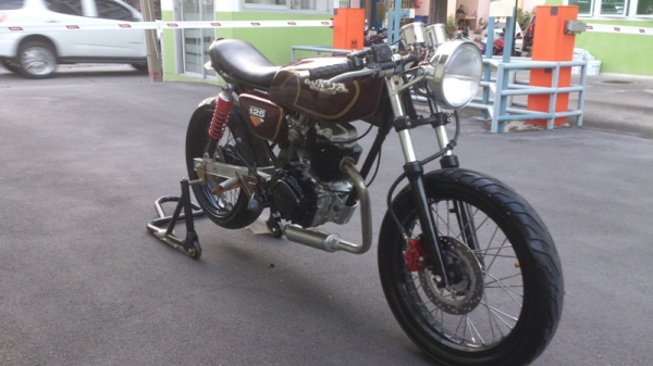 ขายHONDA JX110 Cafe Racer  หล่อๆล้อโต เล่มทบ.แท้